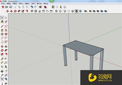 書桌畫法|[教學]用sketchup畫一張簡易的桌子（圖多） 基本功能。